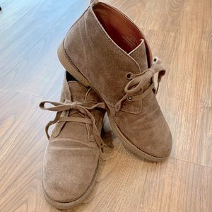 Lucky Brand Suede Ankle Boots